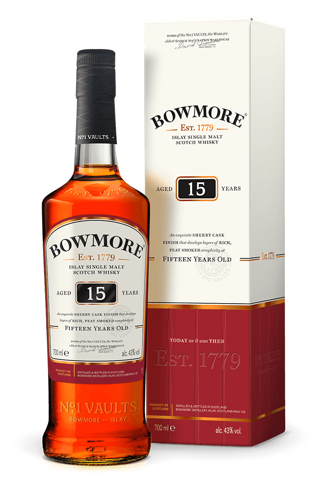 15 Year Old Whisky | Our Whiskies | Bowmore Single Malt Whisky