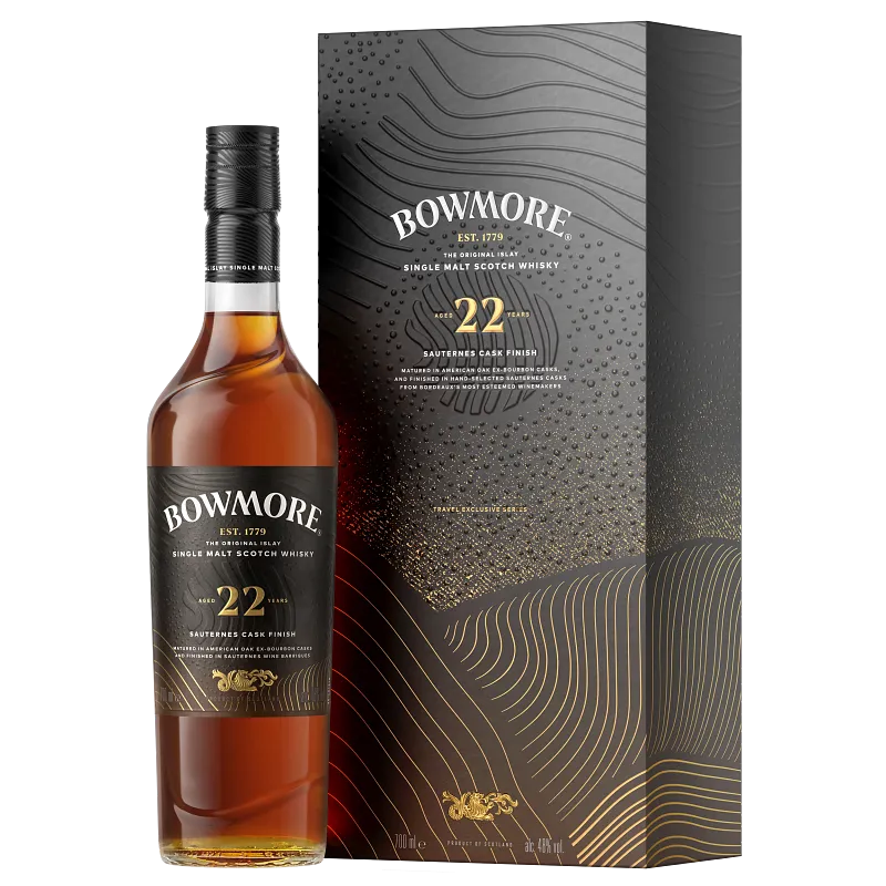 Bowmore 22 Year Old GTR Bottle with Box
