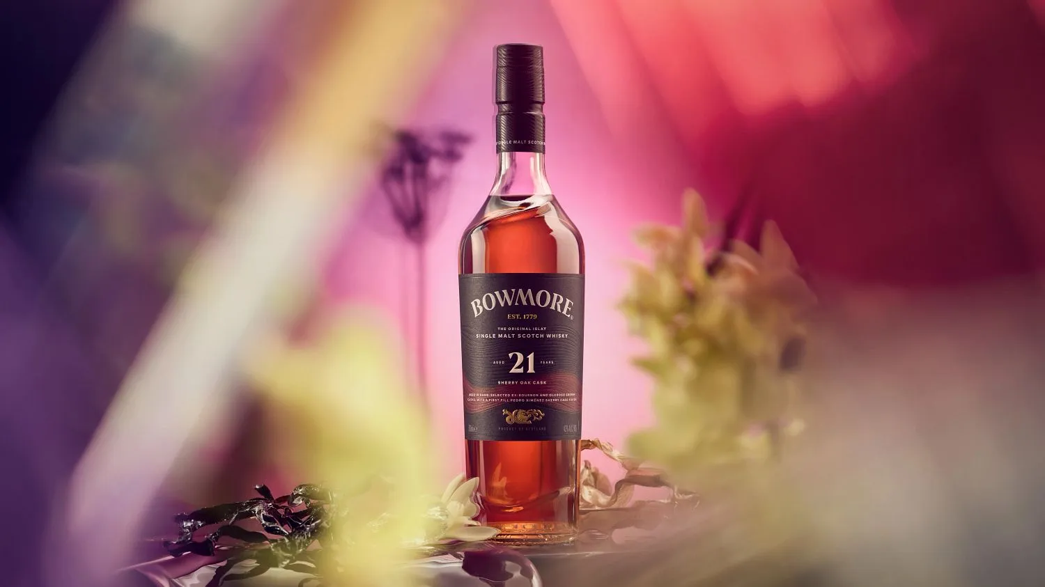 Bowmore 21 Year Old Sherry Oak Collection Lifestyle